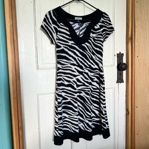Y2K Zebra Print Mini Dress 🦓